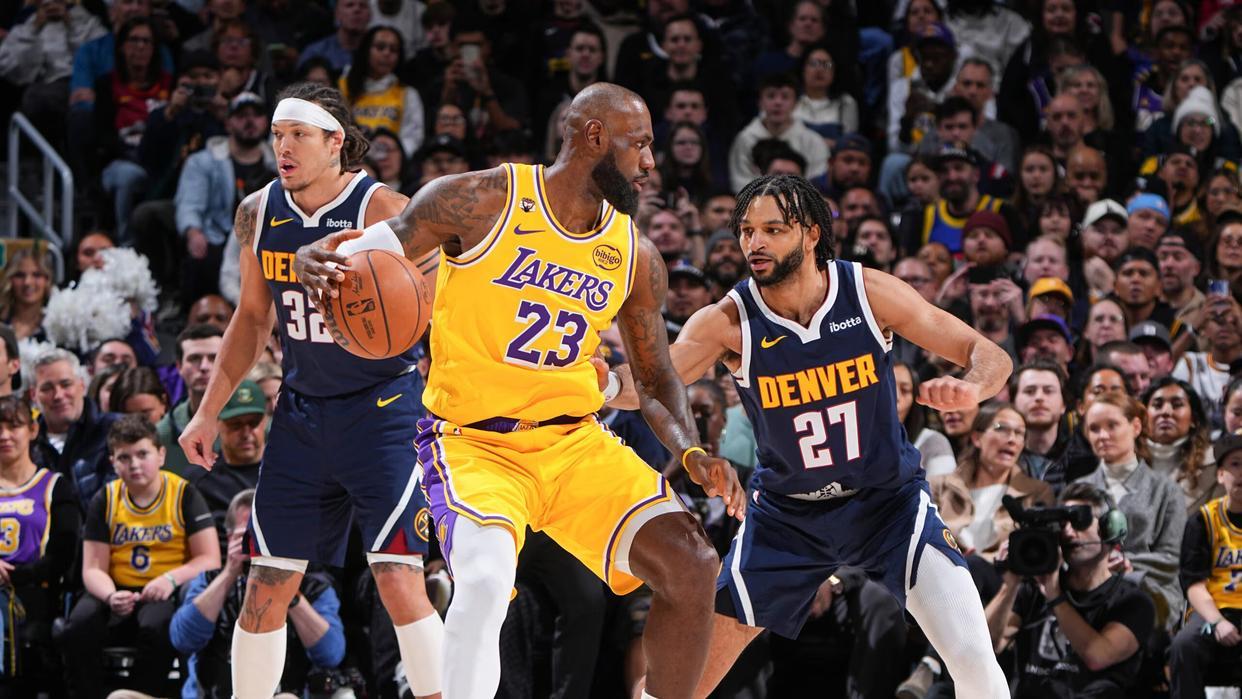 开云APP-詹姆斯准3双，湖人16分逆转掘金！东契奇38+13+10创历史第2神迹